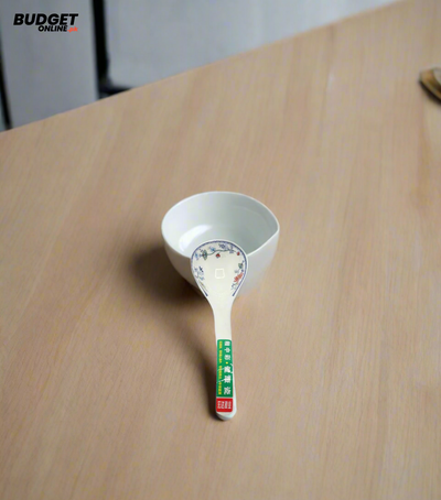 Floral Curry Serving Spoon