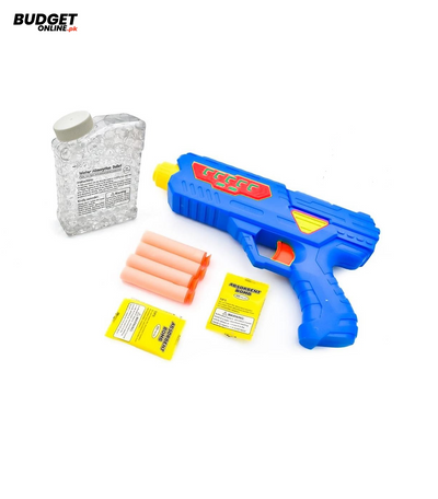 2-In-1 Foam Dart & Gel Bead Toy Gun