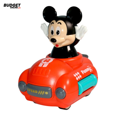 Mickey Friction Crawling Car Toy