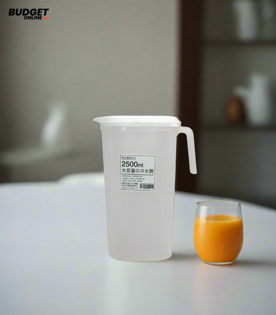 2.5 Litre Plastic Water Jug With Lid