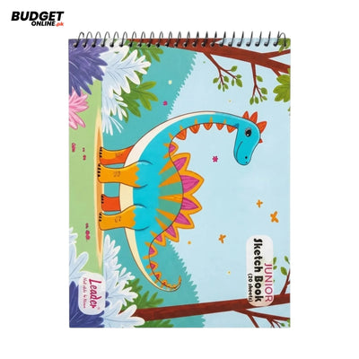 Junior Spiral Sketch Book – 20 Sheets