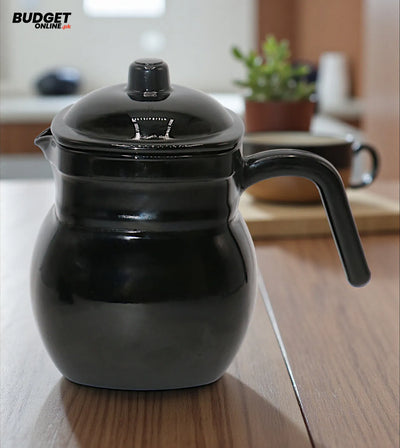 Black Marble Tea Pot 1.5L