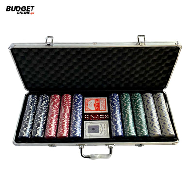 500-Piece Poker Set with Aluminium Case