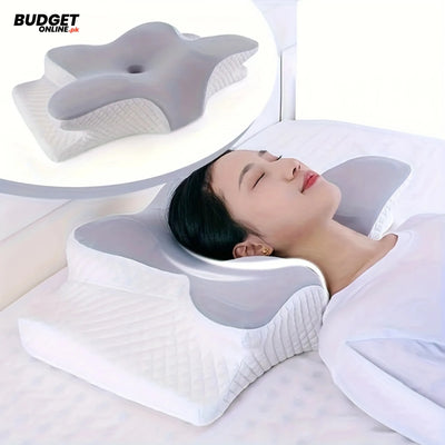 6D Partitioned Memory Foam Sleep Pillow