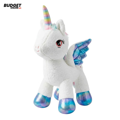 Large Shimmer Unicorn Plush Toy 28 Inch