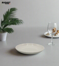 White Ceramic Plate 7 Inch