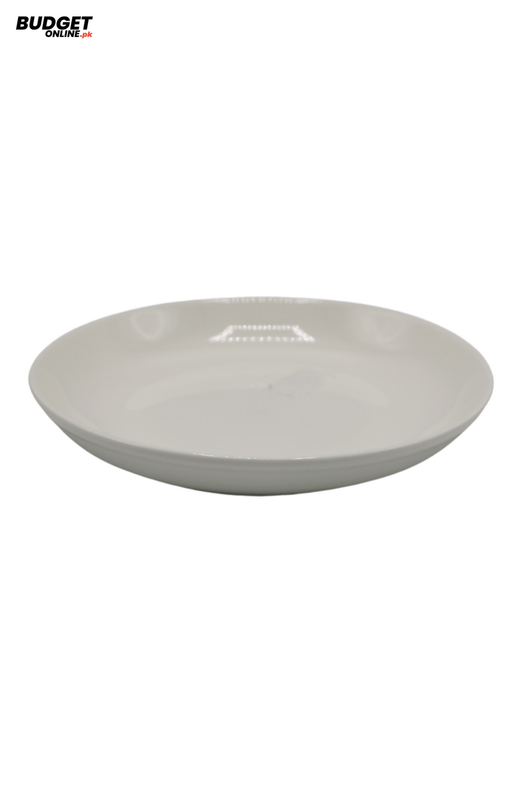 White Ceramic Plate 9 Inch