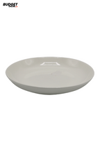 White Ceramic Plate 9 Inch