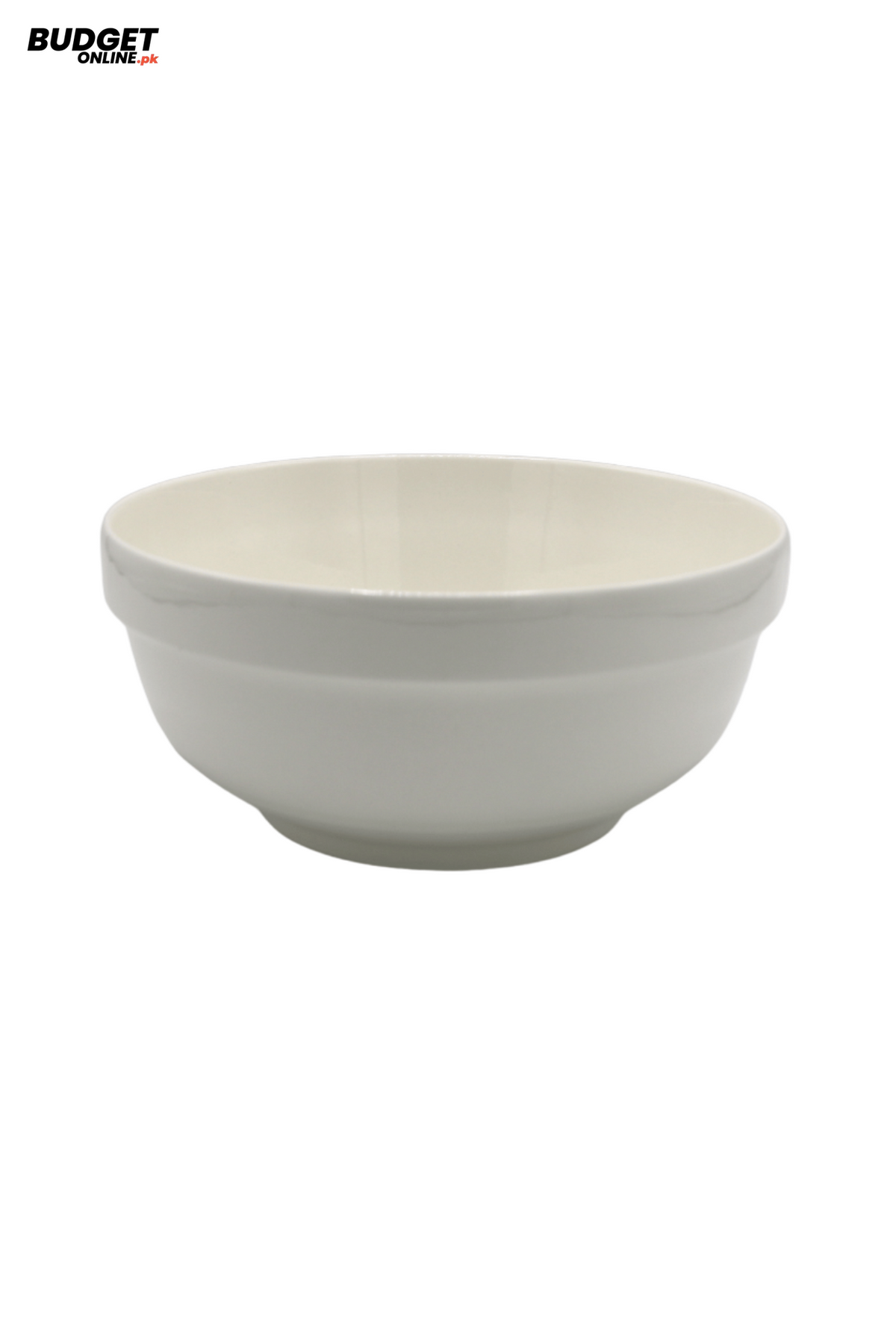 White Ceramic Serving Bowl 8 Inch