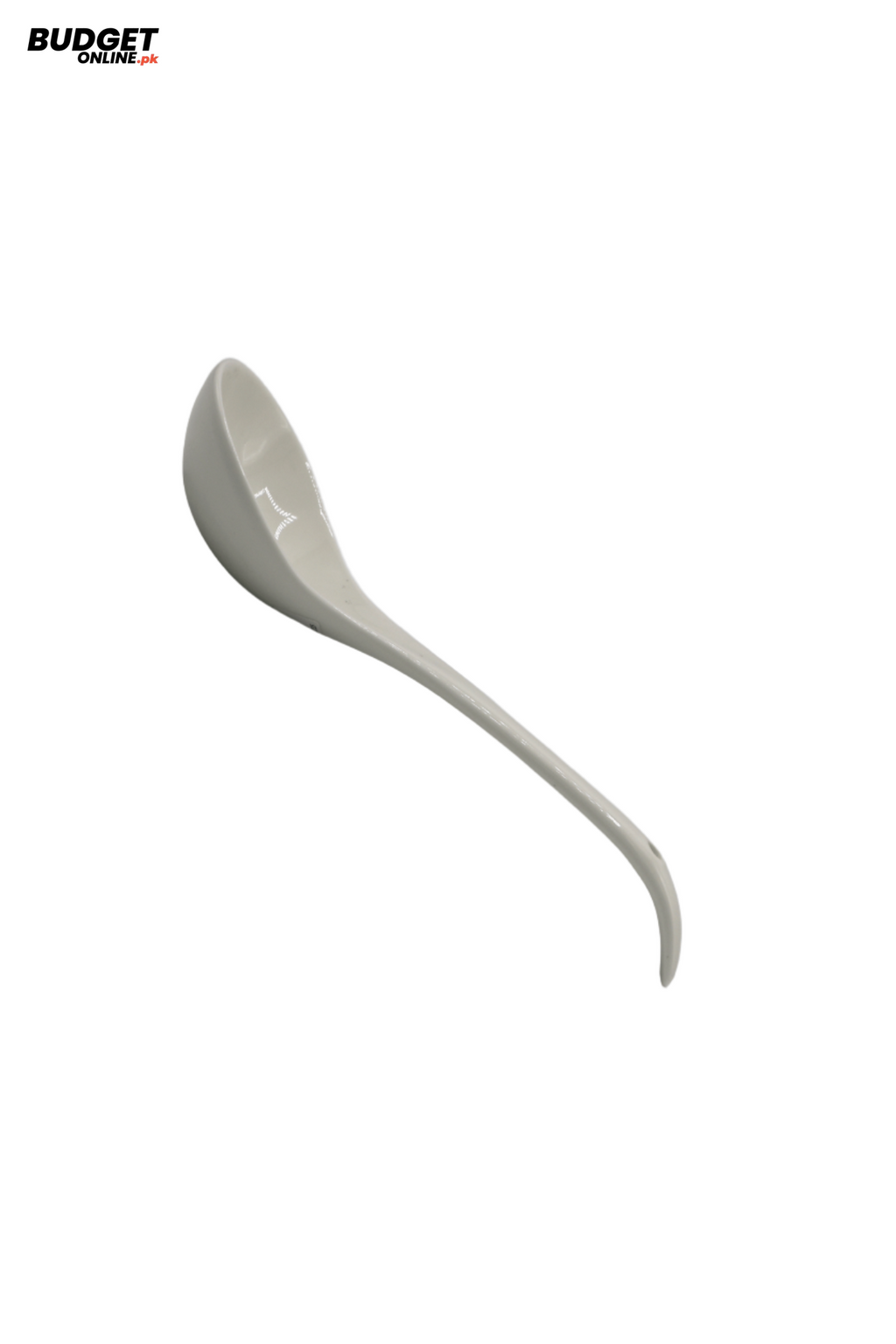White Ceramic Curry Spoon