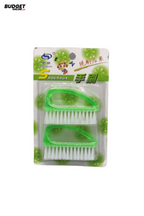 2-Piece Plastic Cloth Brush Set