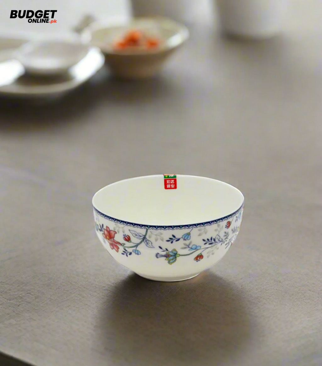 Floral China Bowl 5 Inch