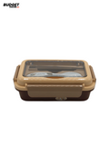 Plastic Lunch Box With Spoon And Fork