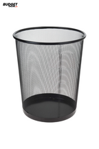 Large Round Metal Mesh Dustbin