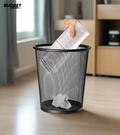 Small Round Metal Mesh Dustbin