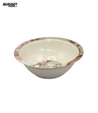 Floral Rim Serving Bowl 9 Inch