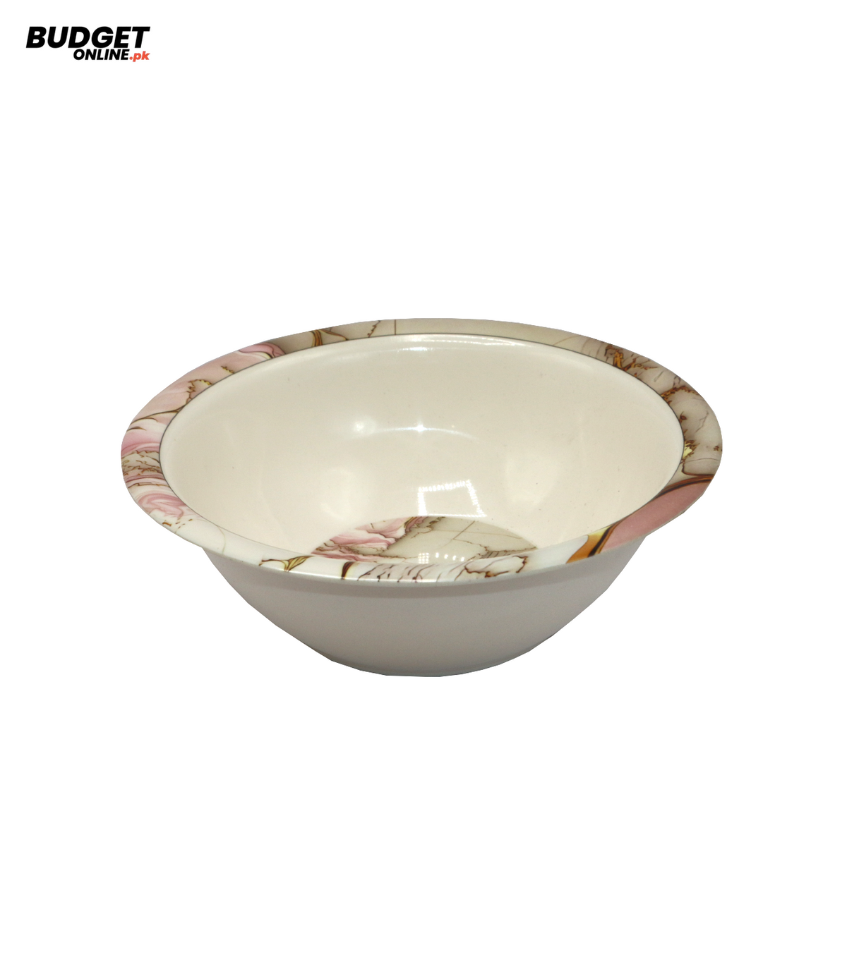 Floral Rim Serving Bowl 9 Inch