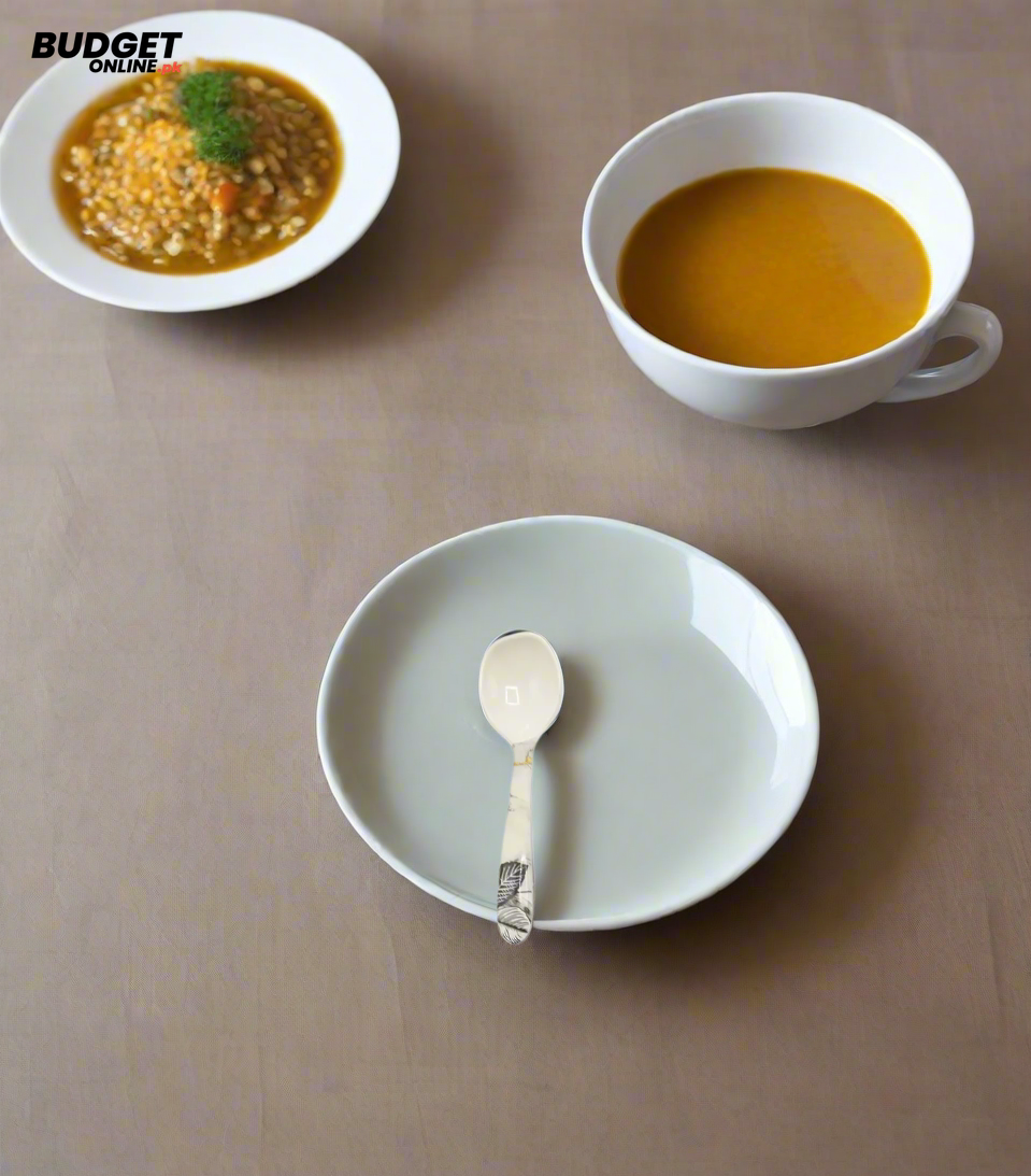 Patterned Curry Serving Spoon
