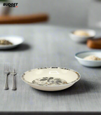 Iranian Floral Charga Serving Plate