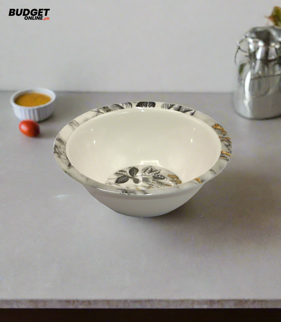 9-Inch Floral Serving Bowl