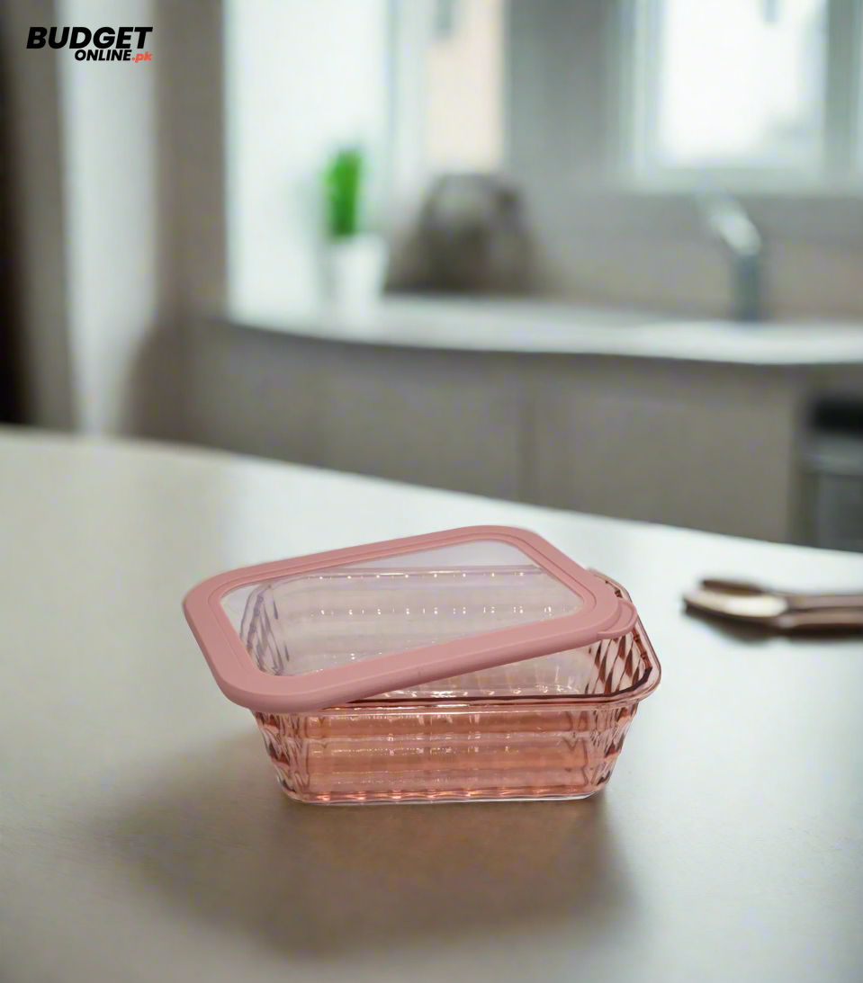 3-Piece Rectangular Acrylic Storage Box Set