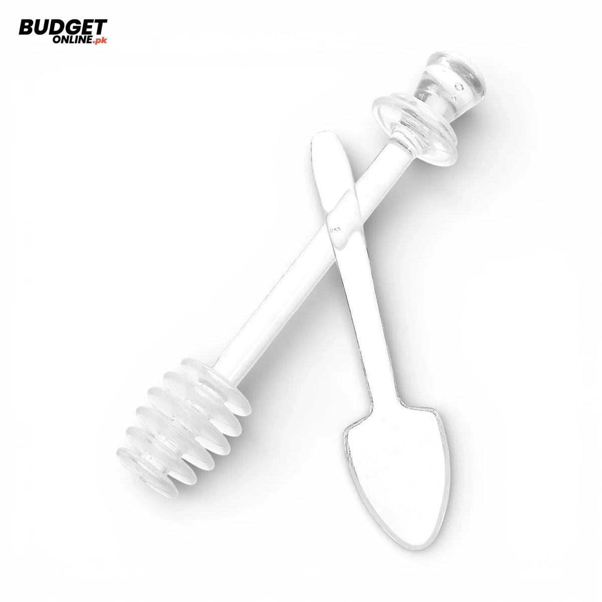 Acrylic Honey Dipper And Spoon Set