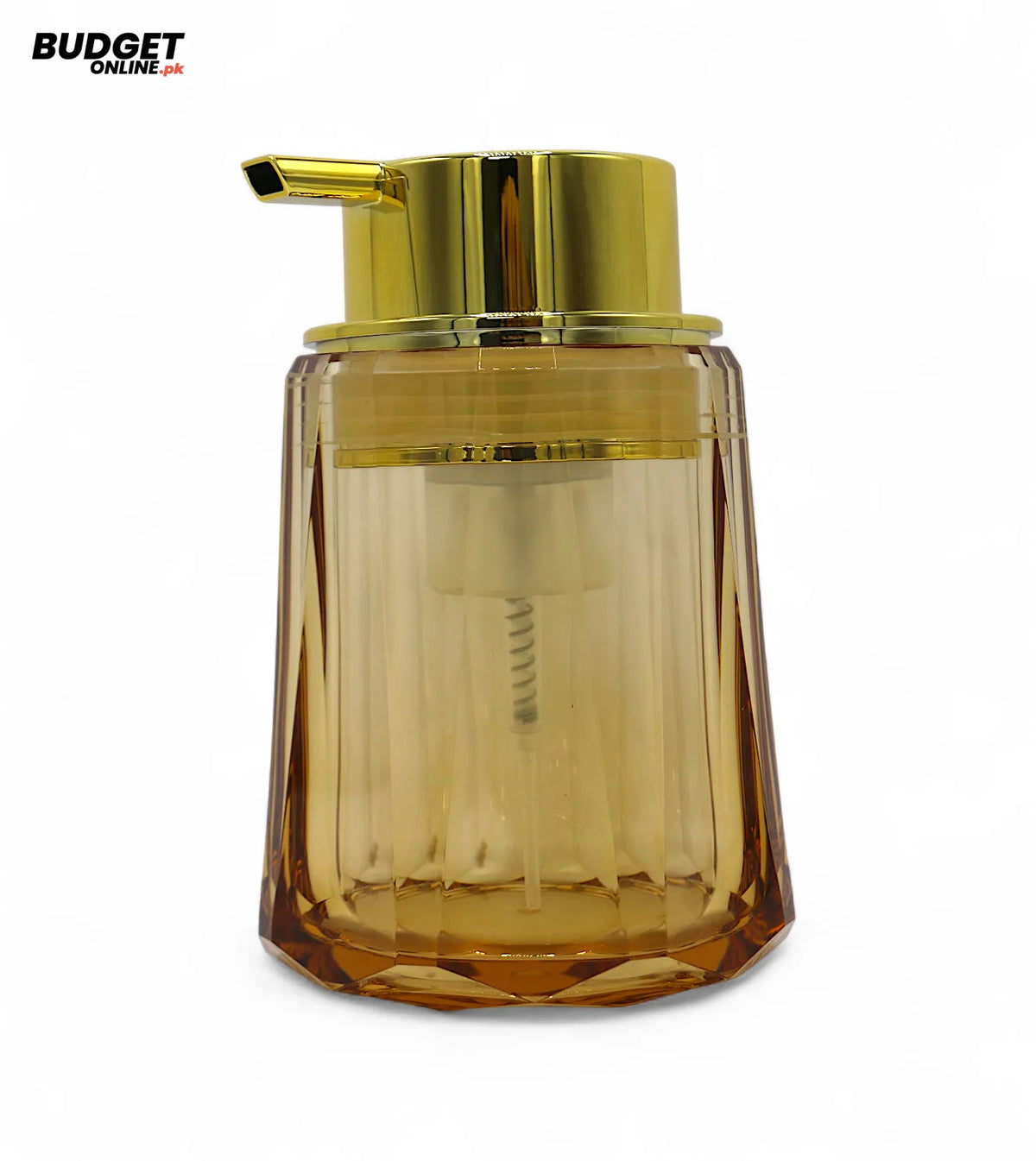 Golden Acrylic Soap Dispenser