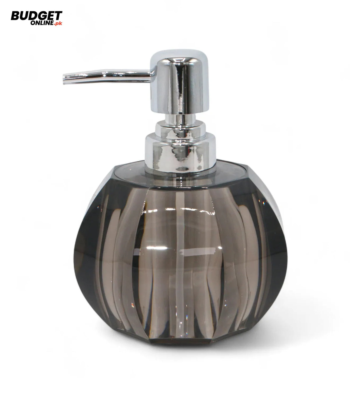 Smoke Acrylic Soap Dispenser