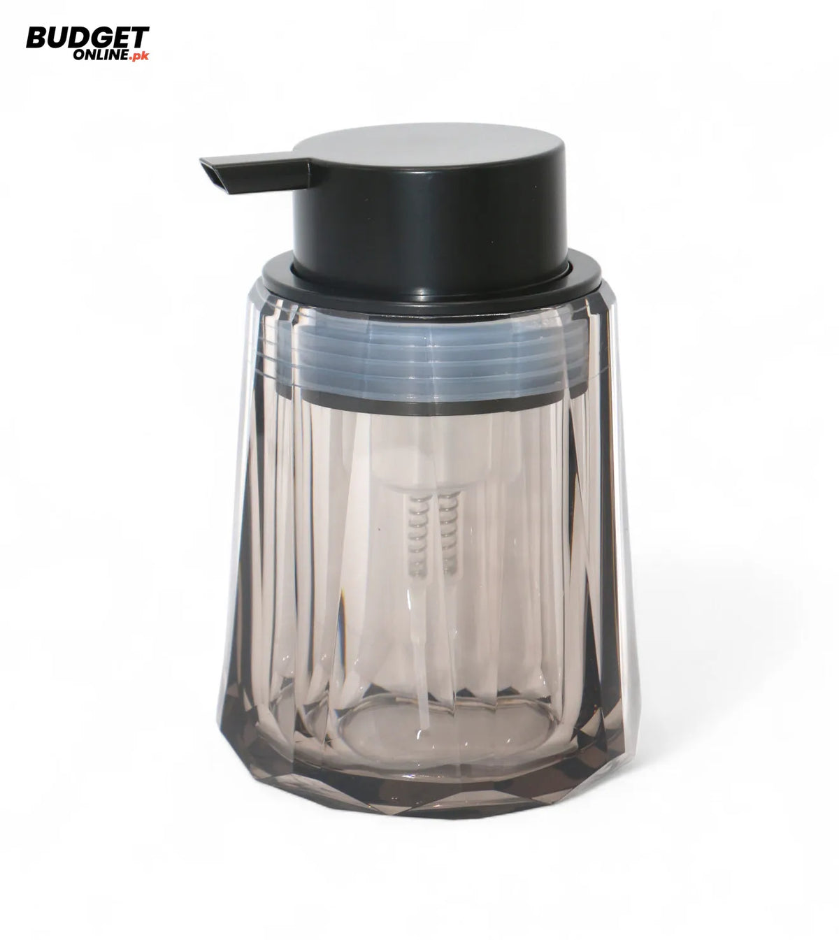 Smoke Acrylic Soap Dispenser