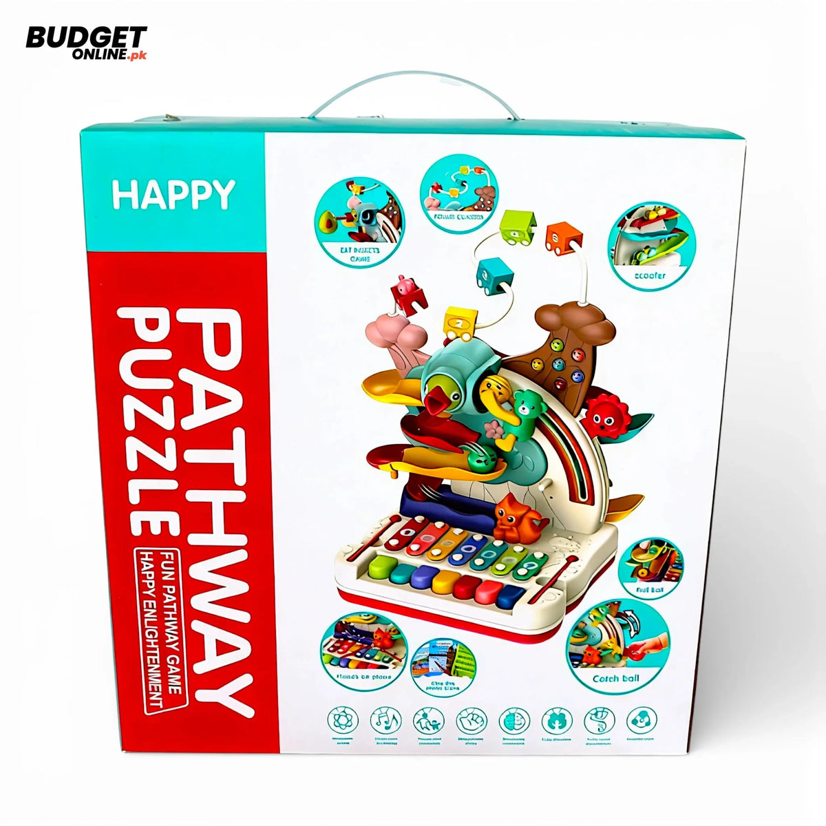 7-Key Activity Puzzle Xylophone Toy