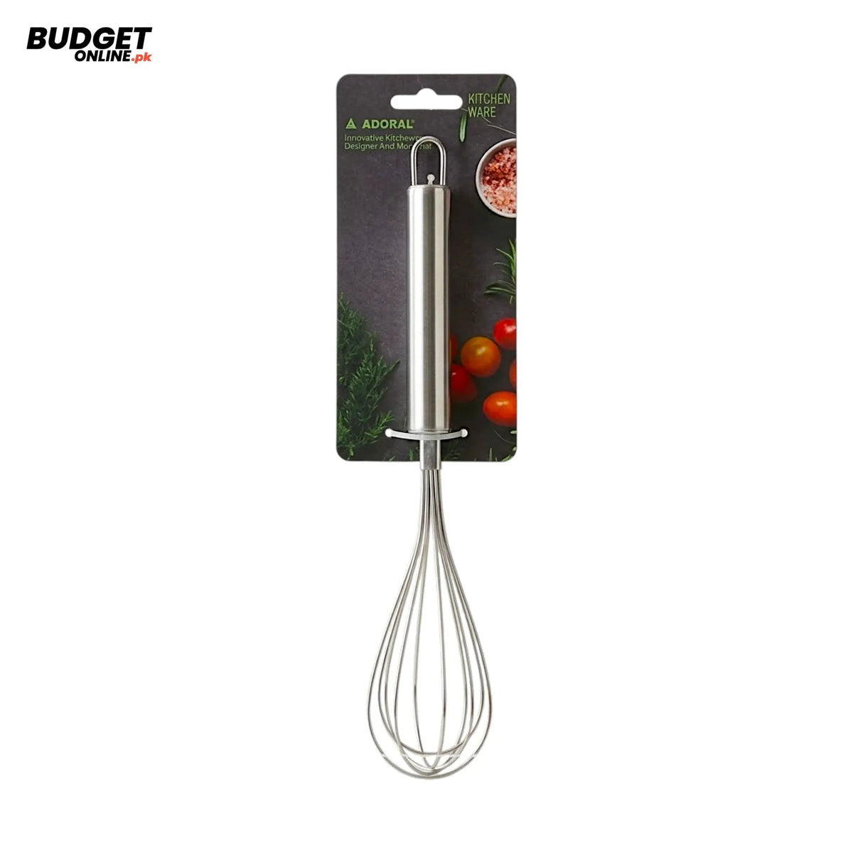 Adoral Stainless Steel Egg Beater 11 Inch