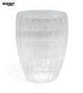 Ribbed Glass Mug 350ml