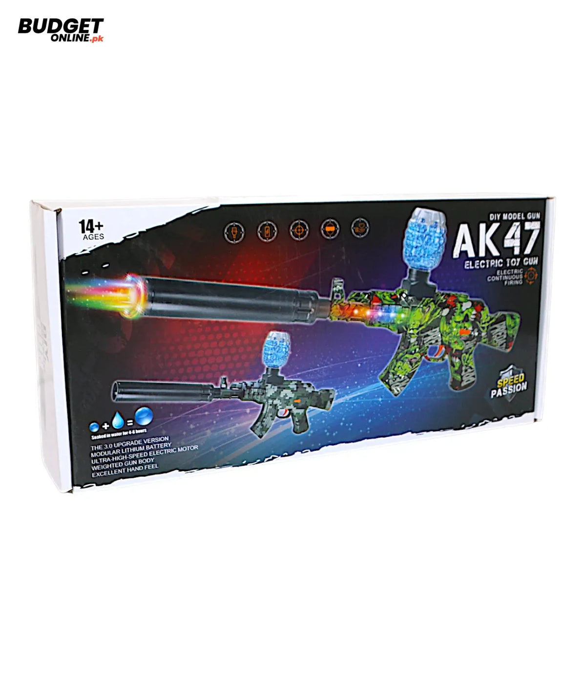 Electric AK-47 Water Bead Toy Gun