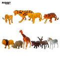 Wild Animal Figure Set – 10 Pieces