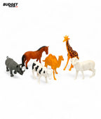 Colorful Farm Animal Figures Set of 6