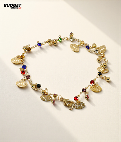 Fancy Golden Anklet