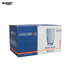 Arcoroc Rock Coral 6-Piece Glass Set