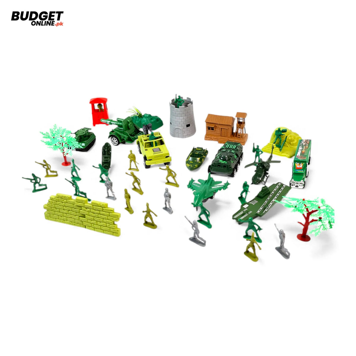 Military Army Toy Equipment Set With Carry Bag