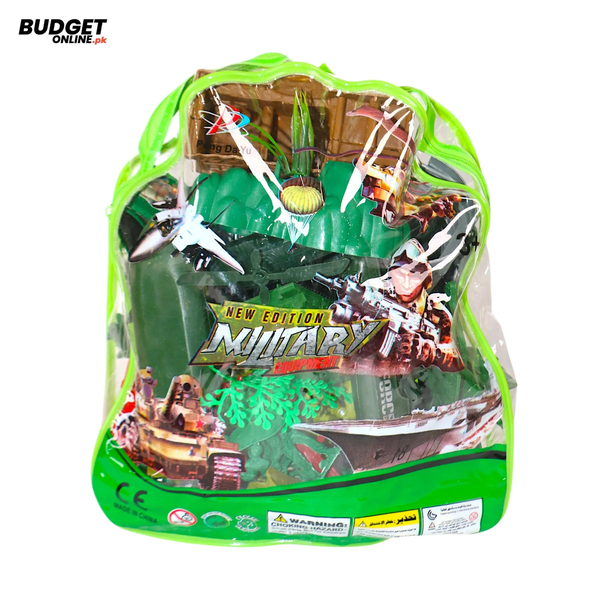 Military Army Toy Equipment Set With Carry Bag