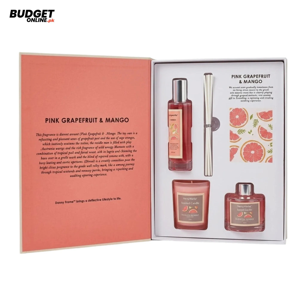 Pink Grapefruit & Mango Aroma Gift Set