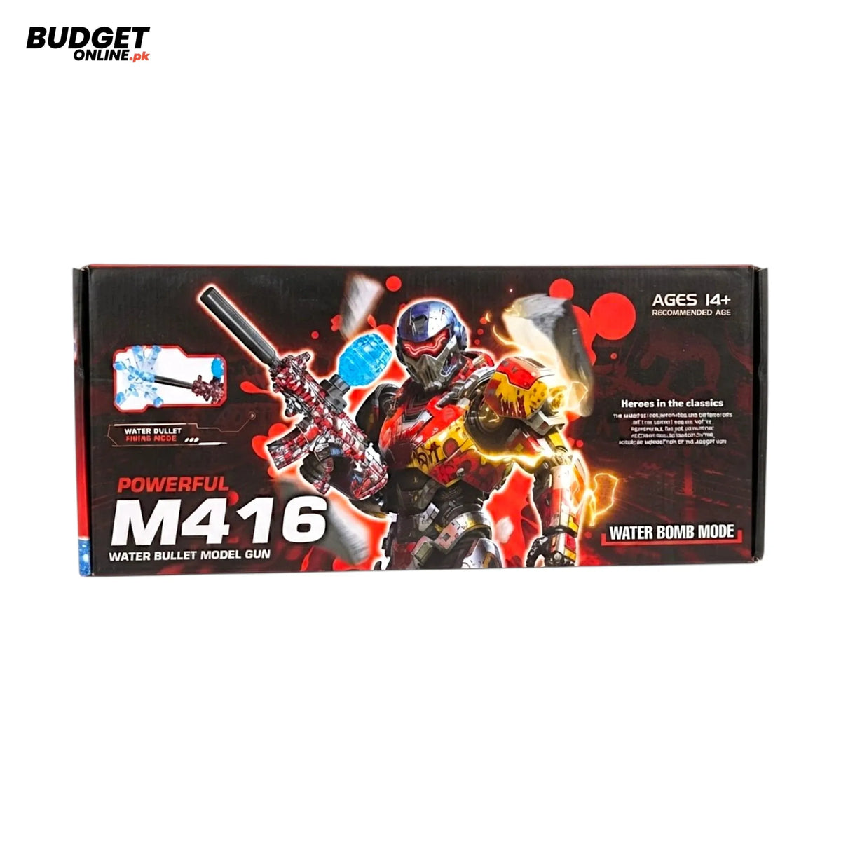 USB Rechargeable M416 Orbeez Toy Gun