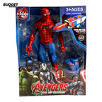 Avengers Spider-Man Figure With Light-Up Launcher