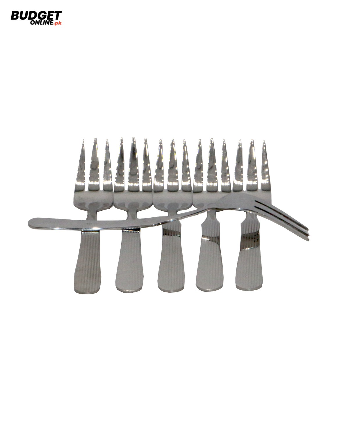 Stainless Steel Baby Fork Set, 6-Piece