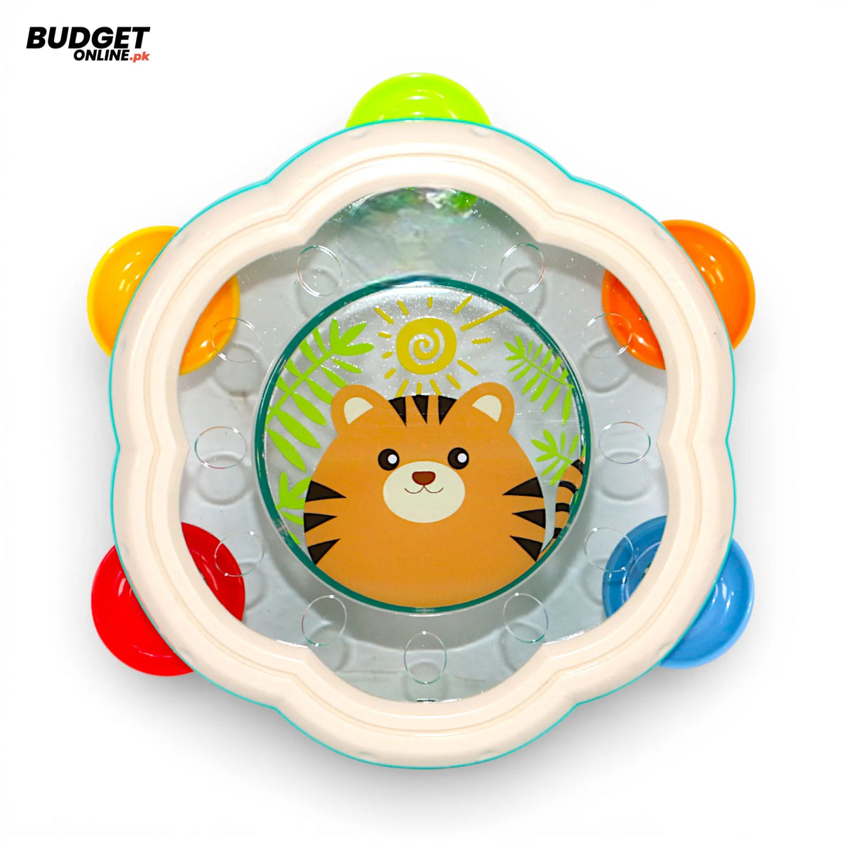 Colorful Tiger Baby Rattle