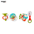 4-Piece Baby Rattle Set