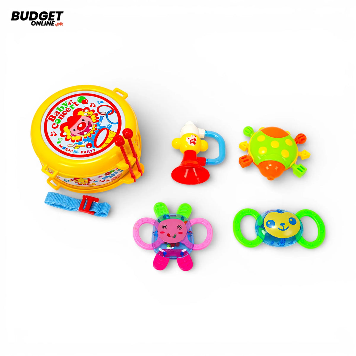 Baby Rattle And Musical Toy Set