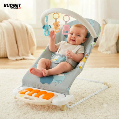 Baby Rocker With Toy Bar & Piano