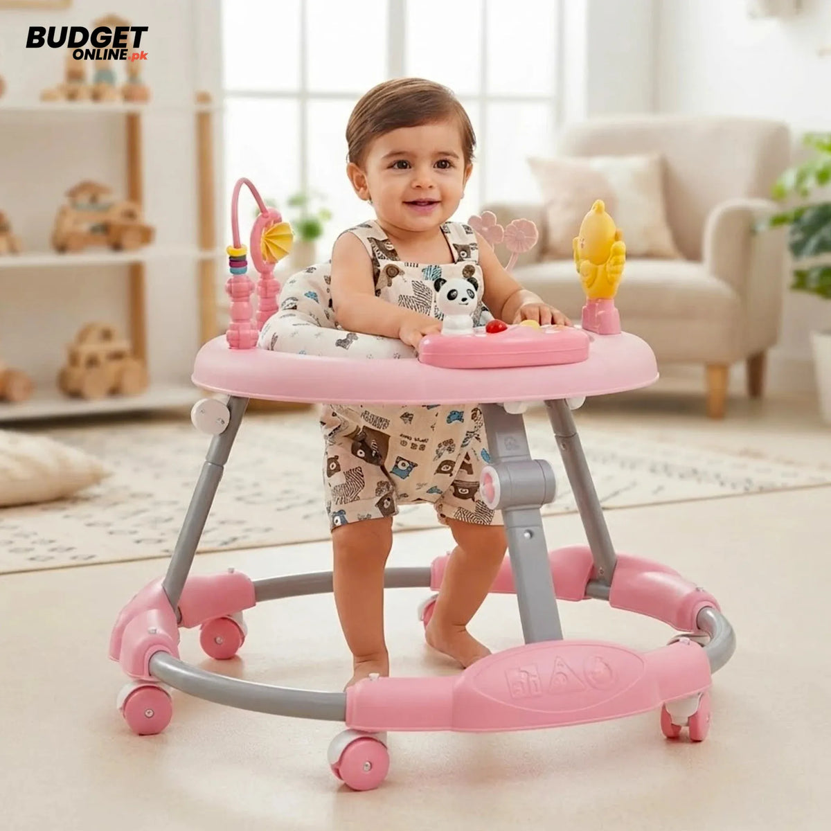 Duck Baby Walker With Music And Rattles