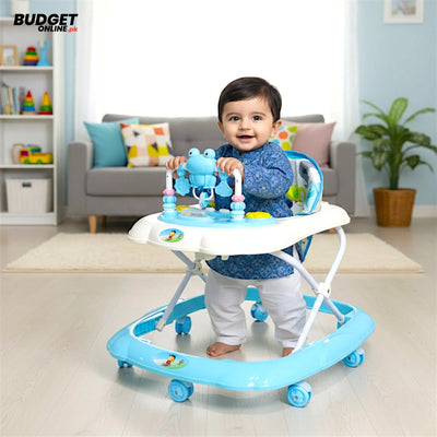 Frog Musical Baby Walker