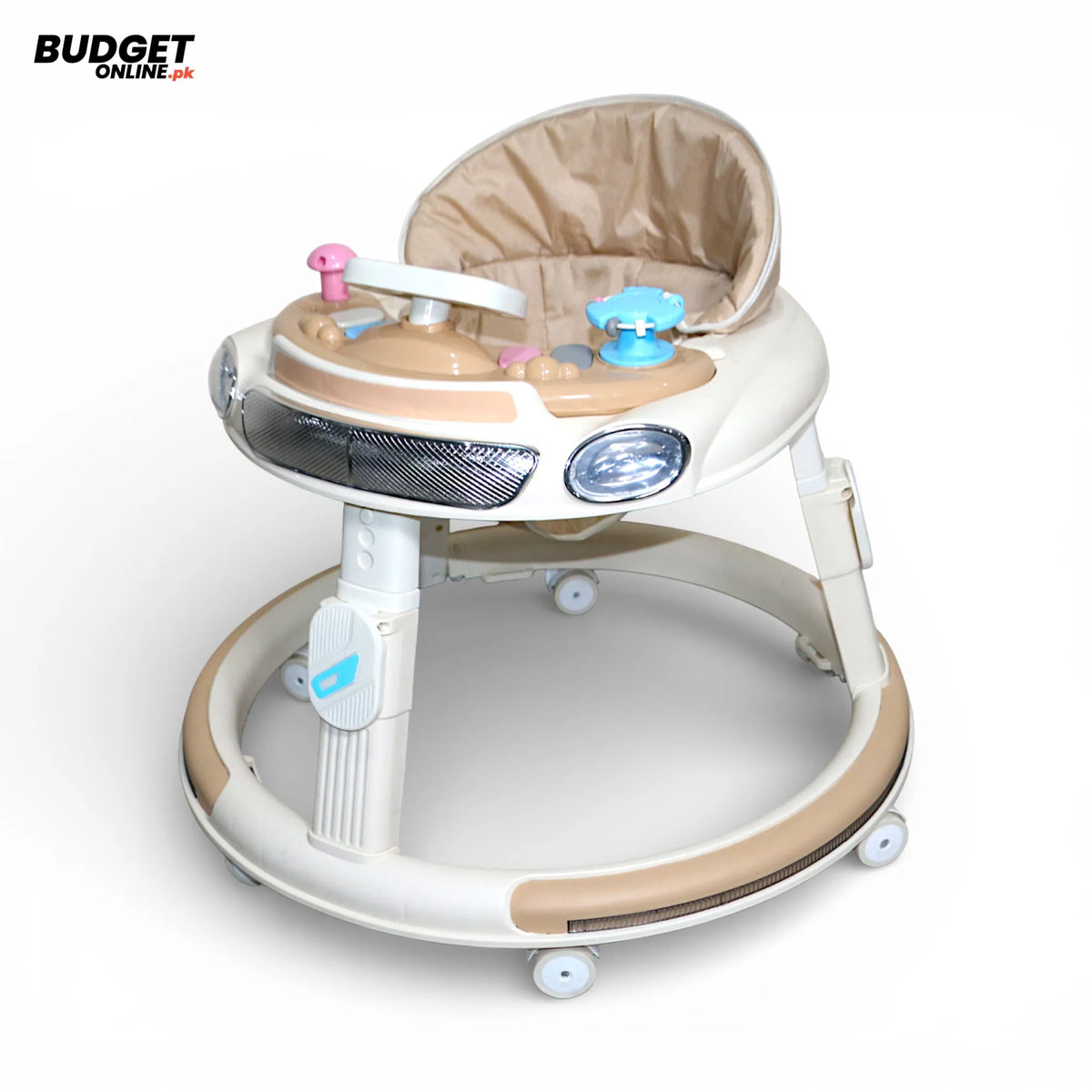 Musical Baby Walker With Activity Tray